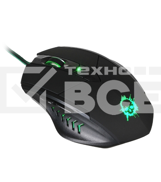 Мышь проводная Oklick 815G INFERNO черный, 2400 dpi, USB, кнопки - 6