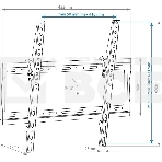 Кронштейн для телевизора Arm Media STEEL-4 черный 22