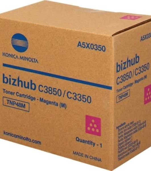Тонер-картридж Konica-Minolta bizhub C3350/C3850 красный TNP-48M