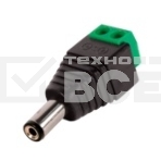 Разъем DC штекер питания с клеммной колодкой, под винт Adapter-HF, фото 1
