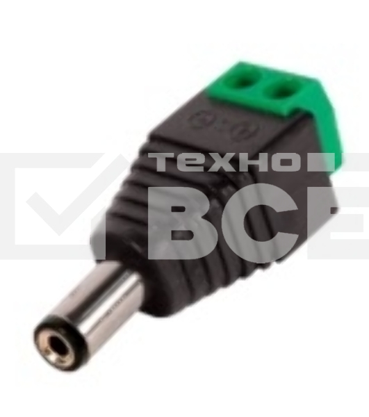 Разъем DC штекер питания с клеммной колодкой, под винт Adapter-HF