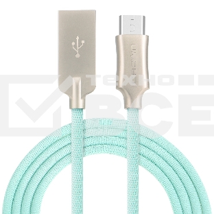 Кабель Crown USB - microUSB CMCU-3132M light blue