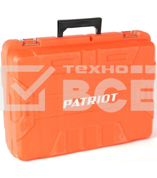 Перфоратор PATRIOT RH 360 SDS+ 140301368 1300 Вт, 3 режима работы, макс.диаметр 36 мм, в пластиковом кейсе, набор буров