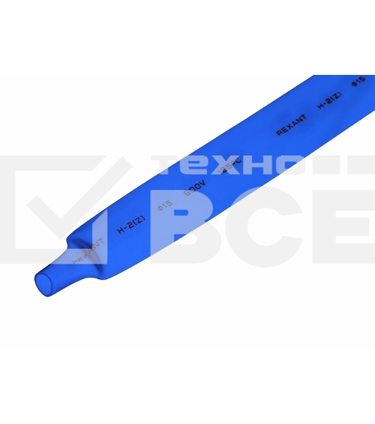 Трубка термоусаживаемая PROconnect ТУТ 15,0/7,5мм, синяя, упаковка 50 шт. по 1м,
