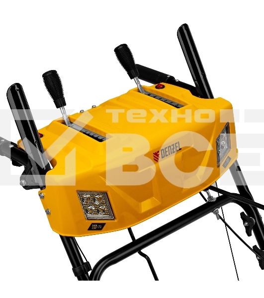 Бензиновая снегоуборочная машина SBM 610S PRO, 212cc, эл.старт, фара, обогрев  Denzel