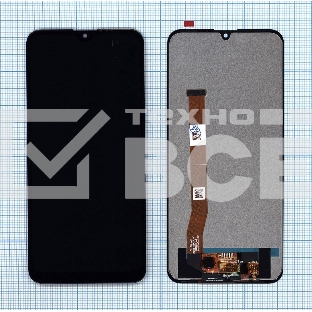 Дисплей для Realme C2 / OPPO A1k черный