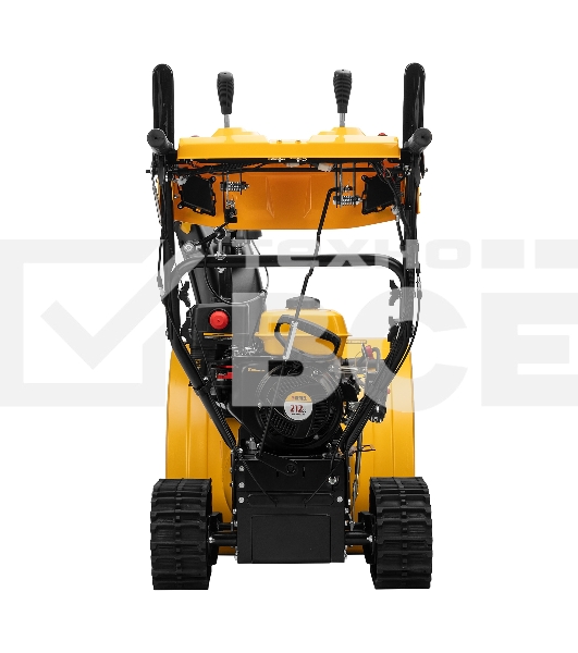 Бензиновая снегоуборочная машина SBM 610DT PRO, 212cc, гусеницы, эл.старт, блок. дифф.  Denzel