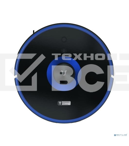 Робот-пылесос Xiaomi Viomi Robot Vacuum Cleaner S9 черный (V-RVCLMD28C), 50 Вт, 5200 мАч Li-Ion, уборка влажная/сухая, пылесборник контейнер 0.3 л