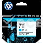 Картридж струйный HP №711 CZ134A голубой x3уп. для HP DJ T120/T520 (29мл), фото3