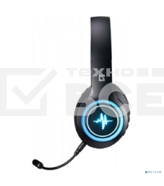 Гарнитура беспроводная  Defender FreeMotion B571 черный, микрофон, LED, BT