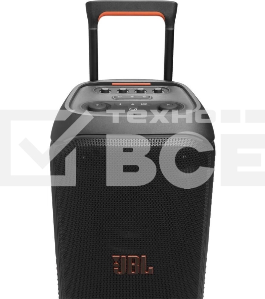 Портативная акустика JBL PartyBox Stage 320 (1.0 2 x 120 Вт, Bluetooth, AUX, USB, 6.3 мм jack, RGB подсветка, IPX4, JBLPBSTAGE320UK)