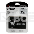Накопитель SSD Kingston KC600, 2Tb, SATA III, 2.5