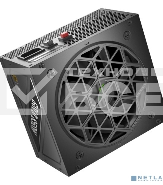 Блок питания 1STPLAYER NGDP Gold, 1000Вт, 80 PLUS Gold, 120мм, модульный, черный
