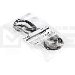 Кабель питания ExeGate Special EC-1S (C13 угловой->C14, 3*1.0mm2, CCA, черный, 1м), фото 1