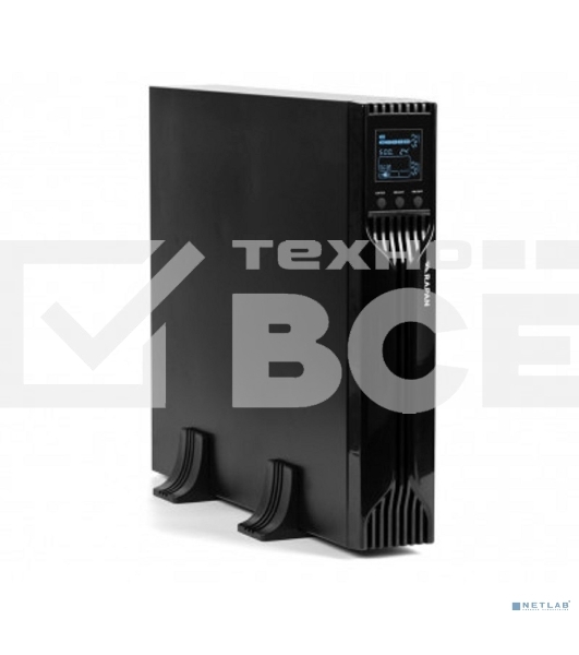 Источник бесперебойного питания Бастион RAPAN-UPS 2000-RACK-IN-4X9-E {Line-interactive, 2000ВА/1400Вт, USB, 8х C13, АКБ 2x 9Ah, подкл АКБ блоков} (8959)