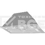 Встраиваемая вытяжка Kuppersberg Inlinea 70 X, 70 см, отвод/рециркуляция, 650 м3/ч, 3 скорости, KF-T (приобретается отдельно), нержавеющая сталь, фото4