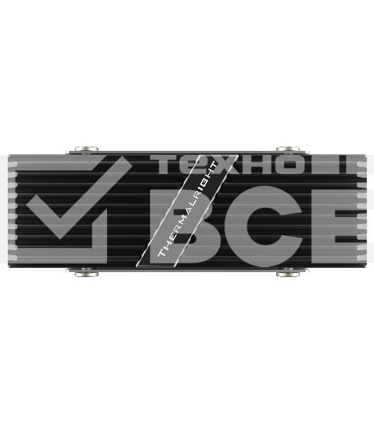 Радиатор SSD Cooler Thermalright M.2 2280 TYPE A B SSD (Radiator, Al, M.2 2280, 70x24x12mm, Black)