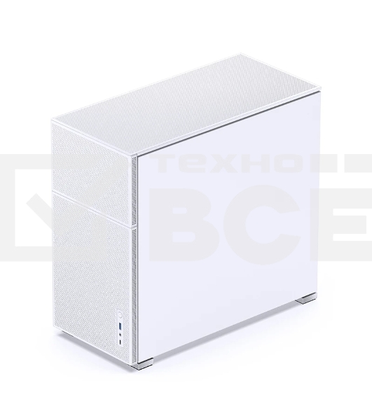 Корпус без блока питания Case JONSBO D41 MESH, Midi-Tower, TG, no fan, 1xUSB-A 3.2 + 1xUSB-C 3.2, ATX, mATX White