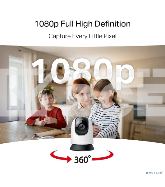 Камера видеонаблюдения умная поворотно-наклонная Mercusys MC200