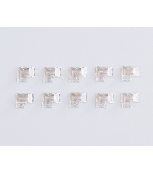 GS6891 Соединитель угловой COB RGB 12/24V для лент 10mm (4 конт.) (10шт)
