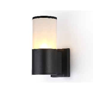 Светильник Ambrella light ST2451 BK/FR черный/белый матовый IP54 E27 max 40W 210*90*155