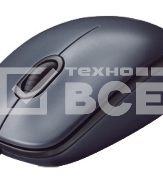 Мышь проводная Logitech M90 черный/серый, 1000 dpi, USB, кнопки - 3
