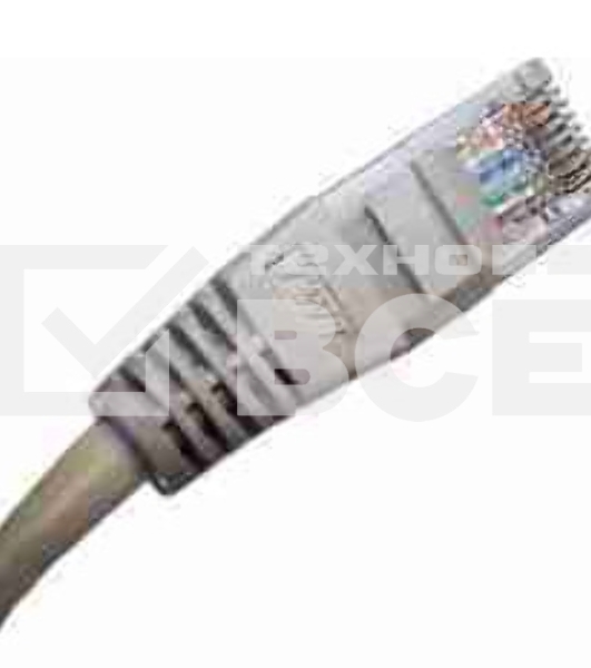 Патч-корд Lanmaster TWT UTP кат.5e, с заливными колпачками, 0.15 м, желтый