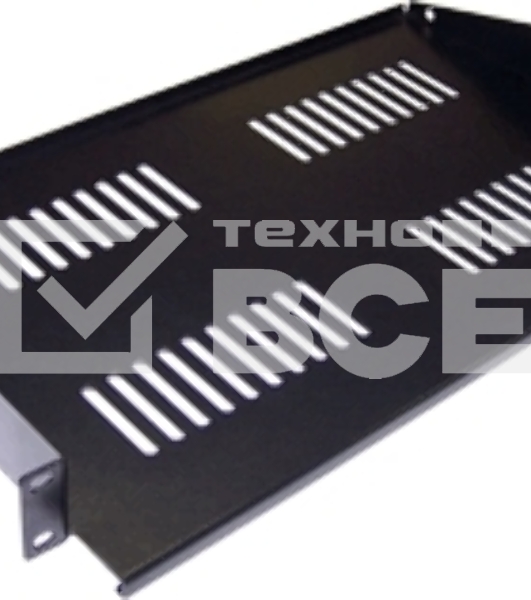 Полка стационарная Lanmaster TWT-CB-SF350-2U/60 нагр.:60кг. 19