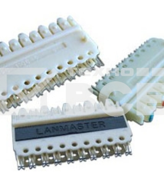 Блок Lanmaster соединительный 5-парный 110 типа для кросса LAN-S110C-5