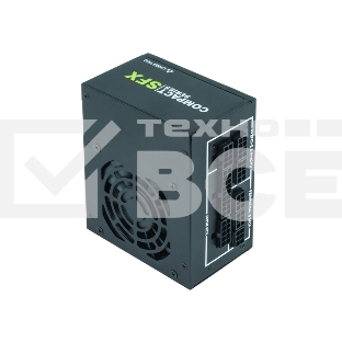 Блок питания Chieftec Compact CSN-450C, 450Вт, 80 PLUS Gold, 80мм, модульный, черный
