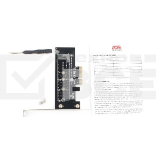 Адаптер AgeStar AS-MC01 PCI-E для M.2 NGFF SSD