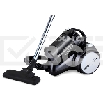 Пылесос Centek CT-2524 циклон, 2300/420Вт (!!!), низкий уровень шума, телескоп (черный/серый), фото2