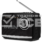 Радиоприёмник SVEN SRP-535 чёрный (3 Вт, FM/AM/SW, USB, SD/microSD, 900 мАч, 2 х D/UM, фонарь), фото25