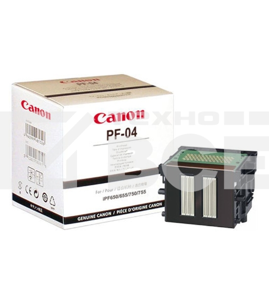 Печатающая головка Canon PF-04 (3630B001) черный для Canon iPF650, iPF655, iPF670, iPF680, iPF685, iPF750, iPF755, iPF760, iPF765, iPF770, iPF780, iPF785, iPF830, iPF840, iPF850.