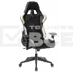 Кресло игровое Бюрократ VIKING 5 AERO WHITE черный/белый искусственная кожа, фото22