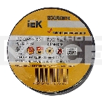 Изолента Iek UIZ-20-10-K02 0,18х19 мм черная 20 метров ИЭК, фото3