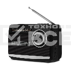 Радиоприёмник SVEN SRP-535 чёрный (3 Вт, FM/AM/SW, USB, SD/microSD, 900 мАч, 2 х D/UM, фонарь), фото2