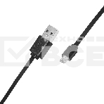 Кабель SunWind USB (m)-micro USB (m) 1м черный плоский, фото5