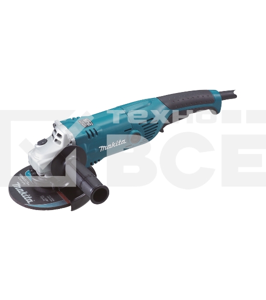 Угловая шлифовальная машина Makita GA6021 УШМ,ф150мм, 1050Вт,10000об\м,2.3кг,кор,муфта SJS,фикс вкл-ля,шлиф диск