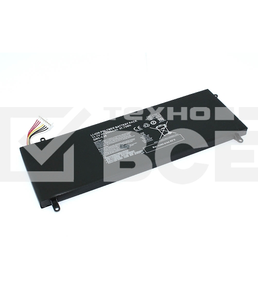 Аккумуляторная батарея для ноутбука Gigabyte U24T 11.1V 4300mAh