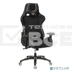 Кресло игровое Бюрократ VIKING 4 AERO BLACK EDITION черный искусст.кожа/ткань, фото24