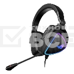 Игровые наушники ASUS ROG Delta S черные (7.1, USB Type-C + A, RGB подсветка, 50 мм, ESS 9281 Pro, микрофон, 90YH02K0-B2UA00), фото20