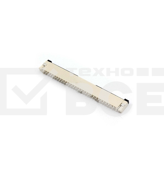 Разъем FPC Flip-Lock 1010-30RLGF 30 pin высота 1мм шаг 1мм