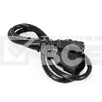 Кабель питания ExeGate Special EC-1S (C13->C14, 3*0.5mm2, CCA, черный, 1м), фото2