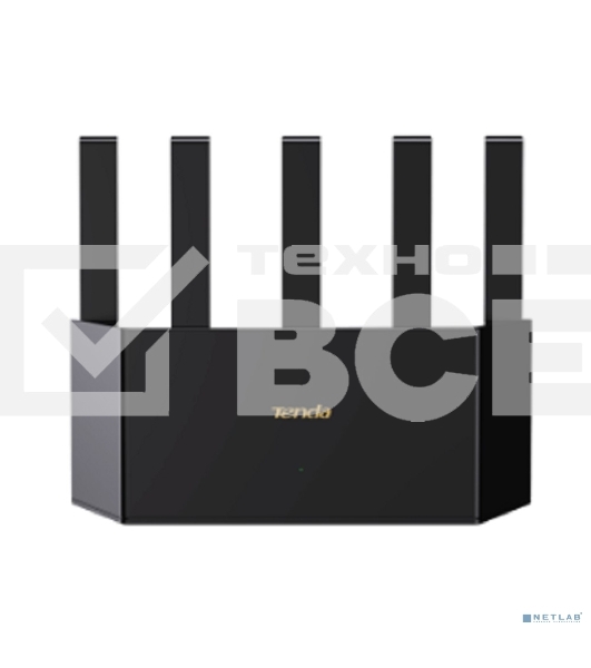 Двухдиапазонный Wi-Fi 6 роутер Tenda TX2L Pro AX1500, до 300 Мбит/с на 2,4 ГГц + до 1201 Мбит/с на 5 ГГц, LAN 3x1Гбит/с