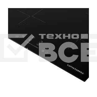 Варочная поверхность Kuppersberg ICI 604 60 см, индукция, High-Tech, inverter, прямой край, 9 уровней мощности, бустер, Stop and Go, автоматическое отключение, таймер, индикатор остаточного тепла, сенсорное/слайдерное управление, цвет черный
