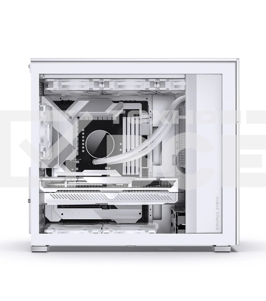 Корпус без блока питания Case JONSBO D41 MESH, Midi-Tower, TG, no fan, 1xUSB-A 3.2 + 1xUSB-C 3.2, ATX, mATX White