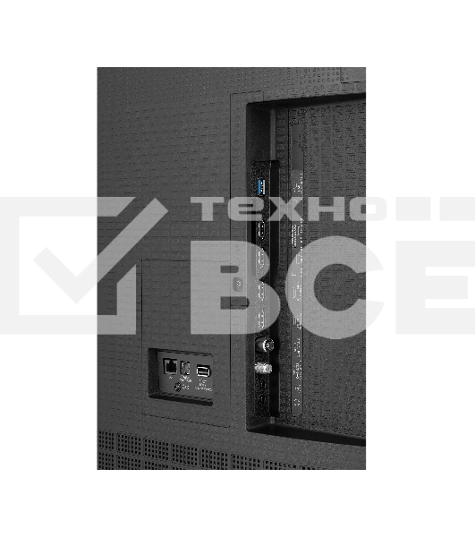 Телевизор Hisense 100' 100U7Q черный Mini-LED UHD 120Hz Smart TV