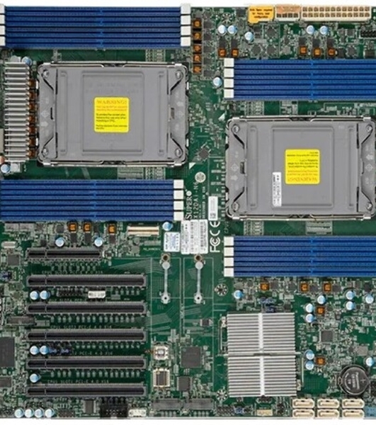 Материнская плата серверная Supermicro MBD-X12DAI-N6, 2xLGA 4189, Intel C621A, 16xDDR4, 8xSATA, 6xPCIe 4.0 x16, 1xPCIe 4.0 x8, 2xM.2, 2x1Gb LAN, 6xUSB 3.2 Gen 1, 2xUSB 3.2 Gen 2, 1xVGA, 1xCOM, 1xTPM, E-ATX