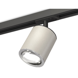 Светильник Ambrella light XT7423001 SGR/PSL/SBK серый песок/серебро полированное/черный песок MR16 GU5.3 (A2537, C7423, N7003)